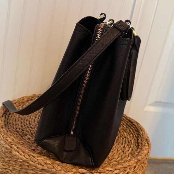 Steve Madden Elegant Black Handbag - Great Condition - Picture 6 of 10